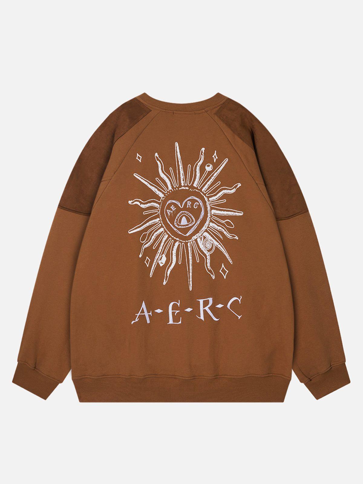 Aelfric Eden Sun Eye Print Sweatshirt product image