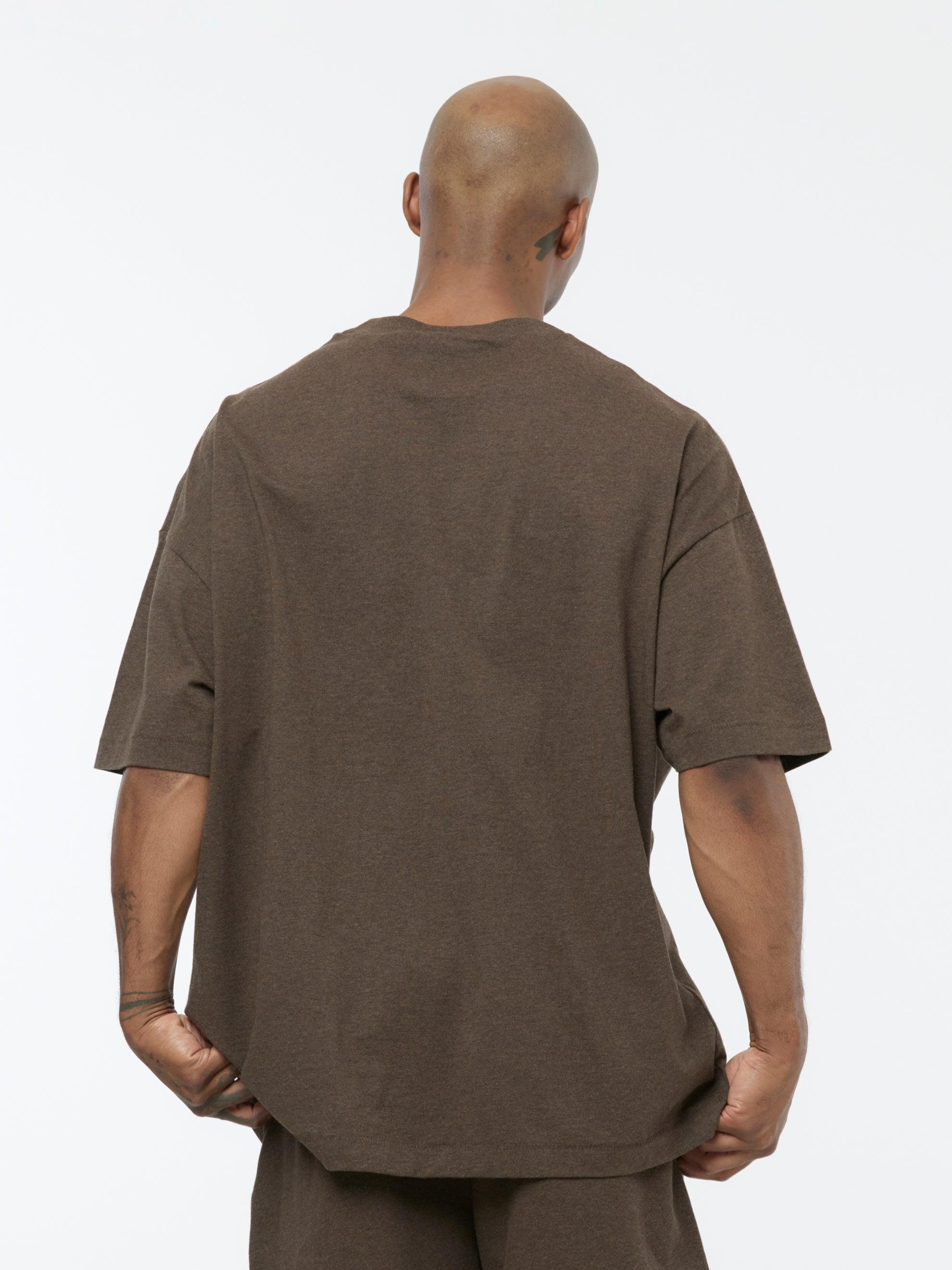 Essentials S/S Tee SU24 (Heather Wood) Product Image