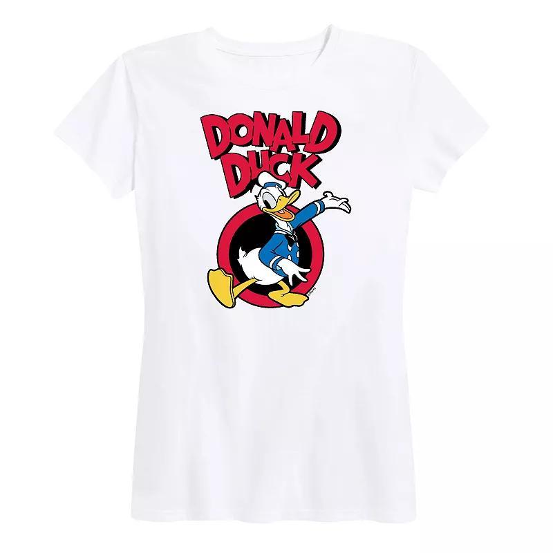 Disneys Donald Duck Womens Graphic Tee Product Image