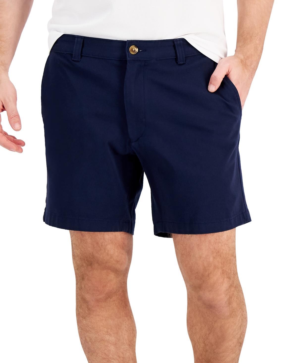 Club Room Mens Regular-Fit 7 4-Way Stretch Shorts, Created for Macys Product Image