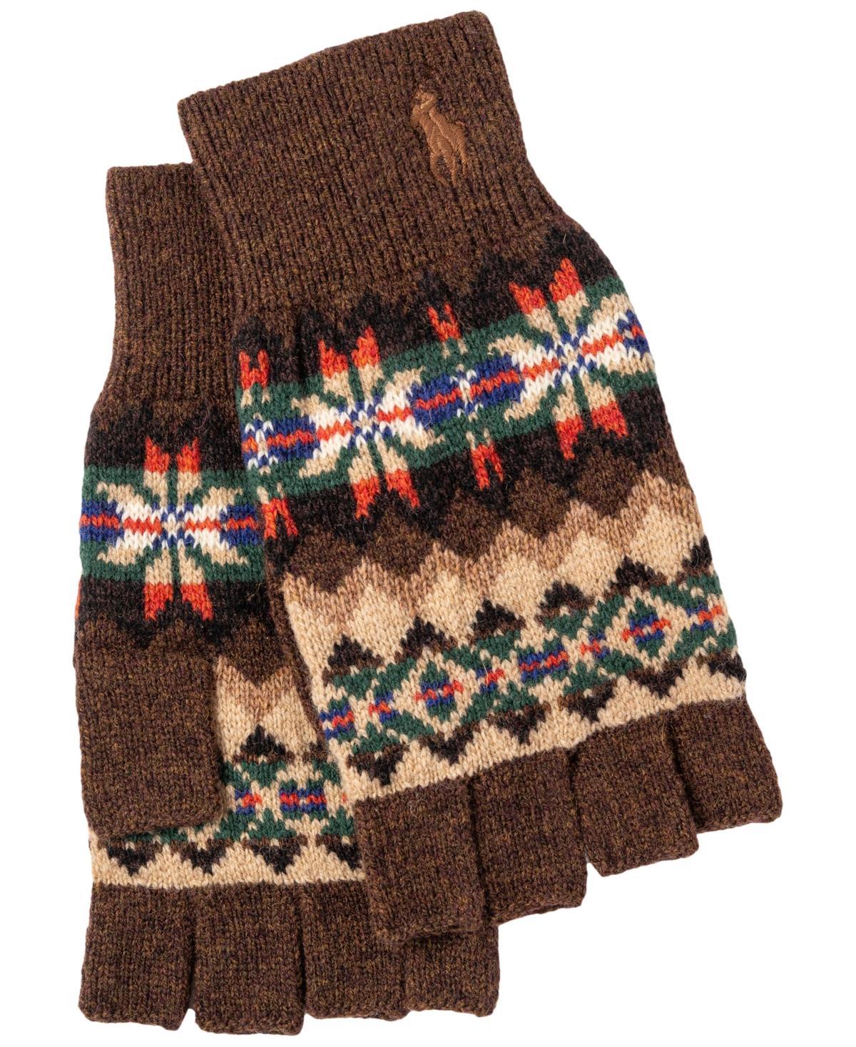 Polo Ralph Lauren Mens Fair Isle Fingerless Glove Product Image