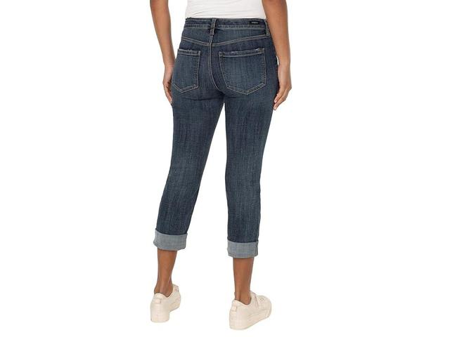 Liverpool Los Angeles Charlie Cuffed Mid Rise Crop Slim Jeans Product Image