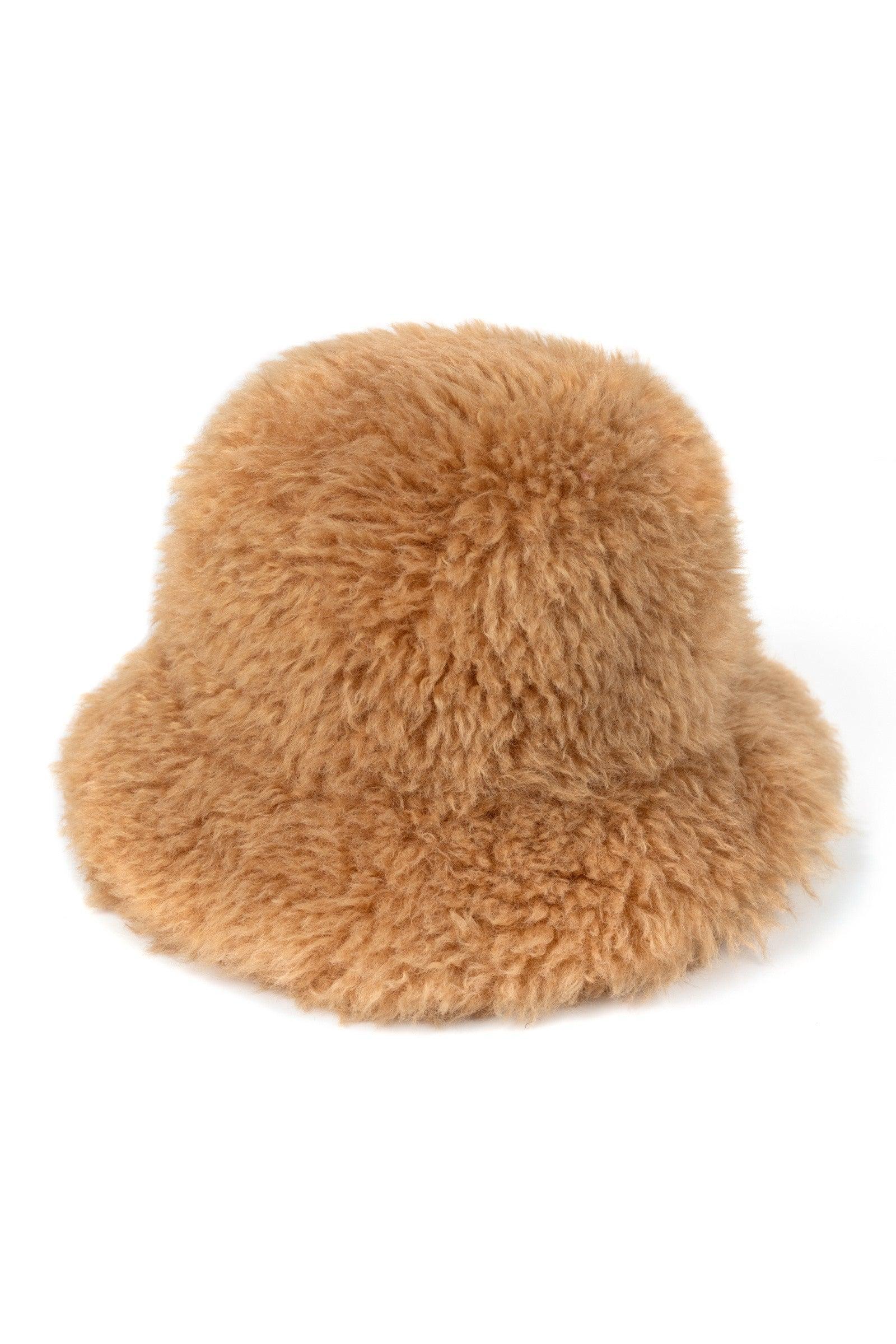 CC Faux Fur Bucket Hat Product Image