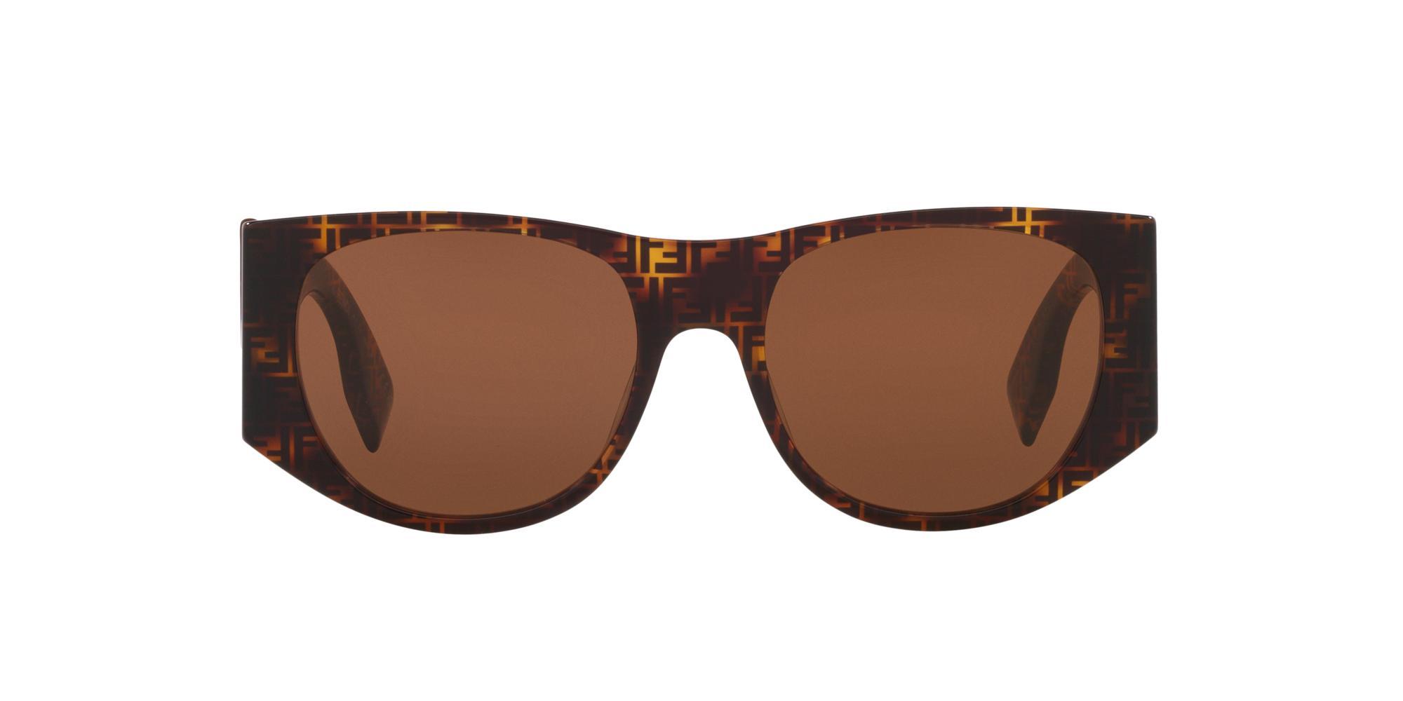 The Fendi Baguette 54mm Oval Sunglasses Product Image