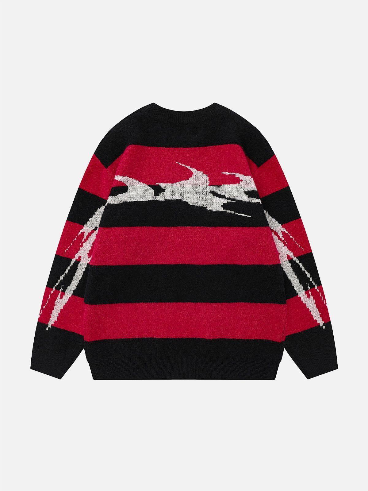 Aelfric Eden Jacquard Stripe Sweater Product Image