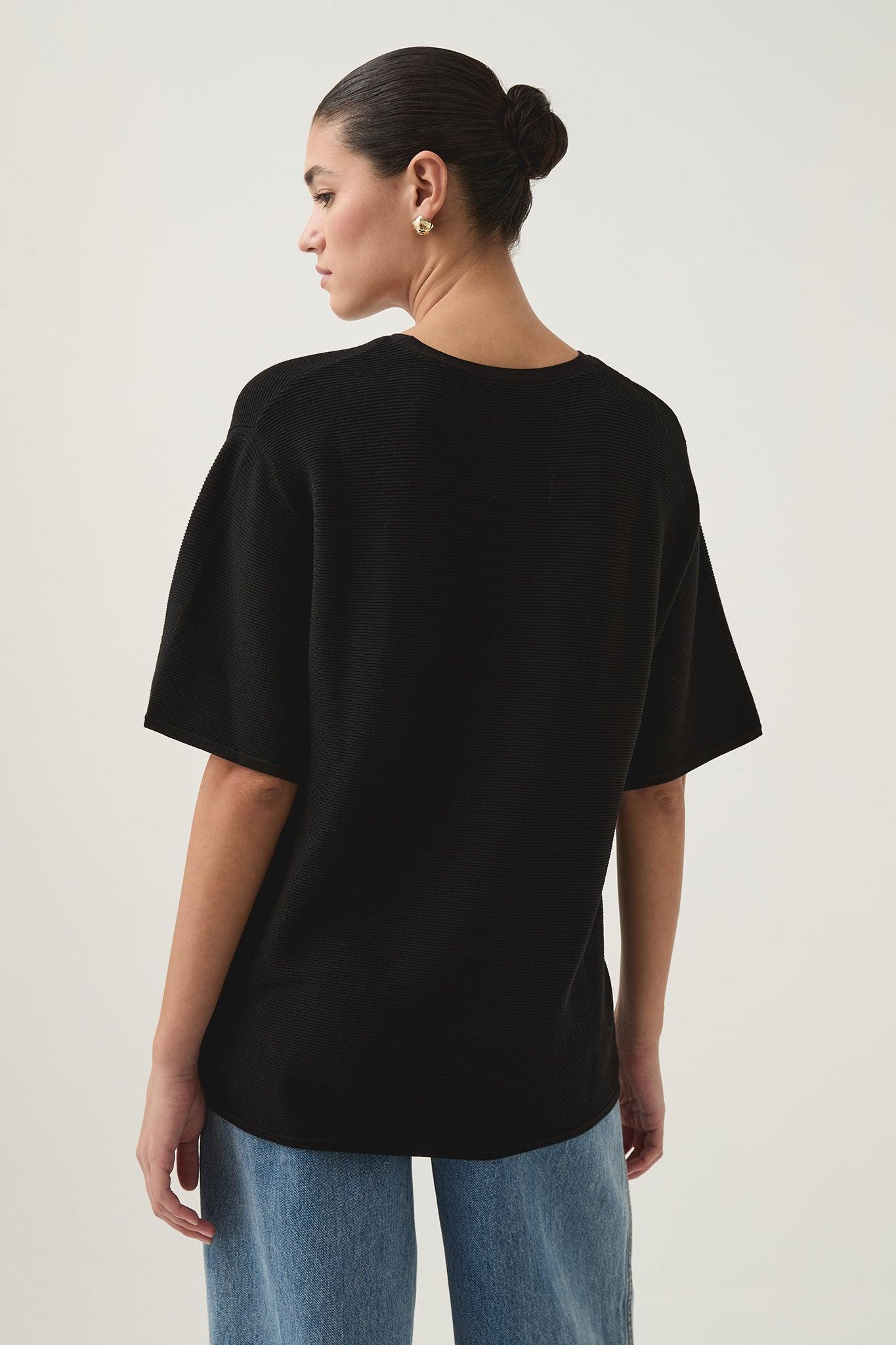 Spire Oversized Knit Tee Product Image