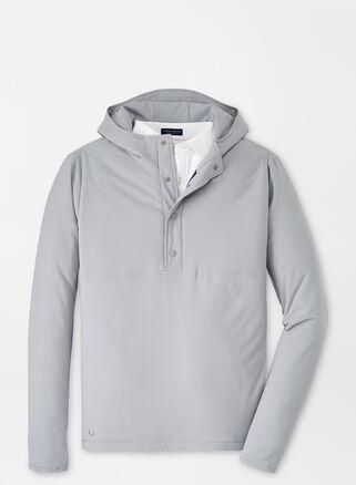 Peter Millar Approach Half Placket Hooded Pullover Jacket Product Image