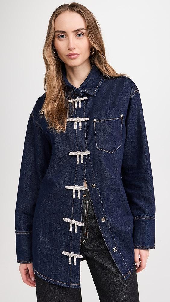 Retrofête Hessa Denim Shirt | Shopbop Product Image