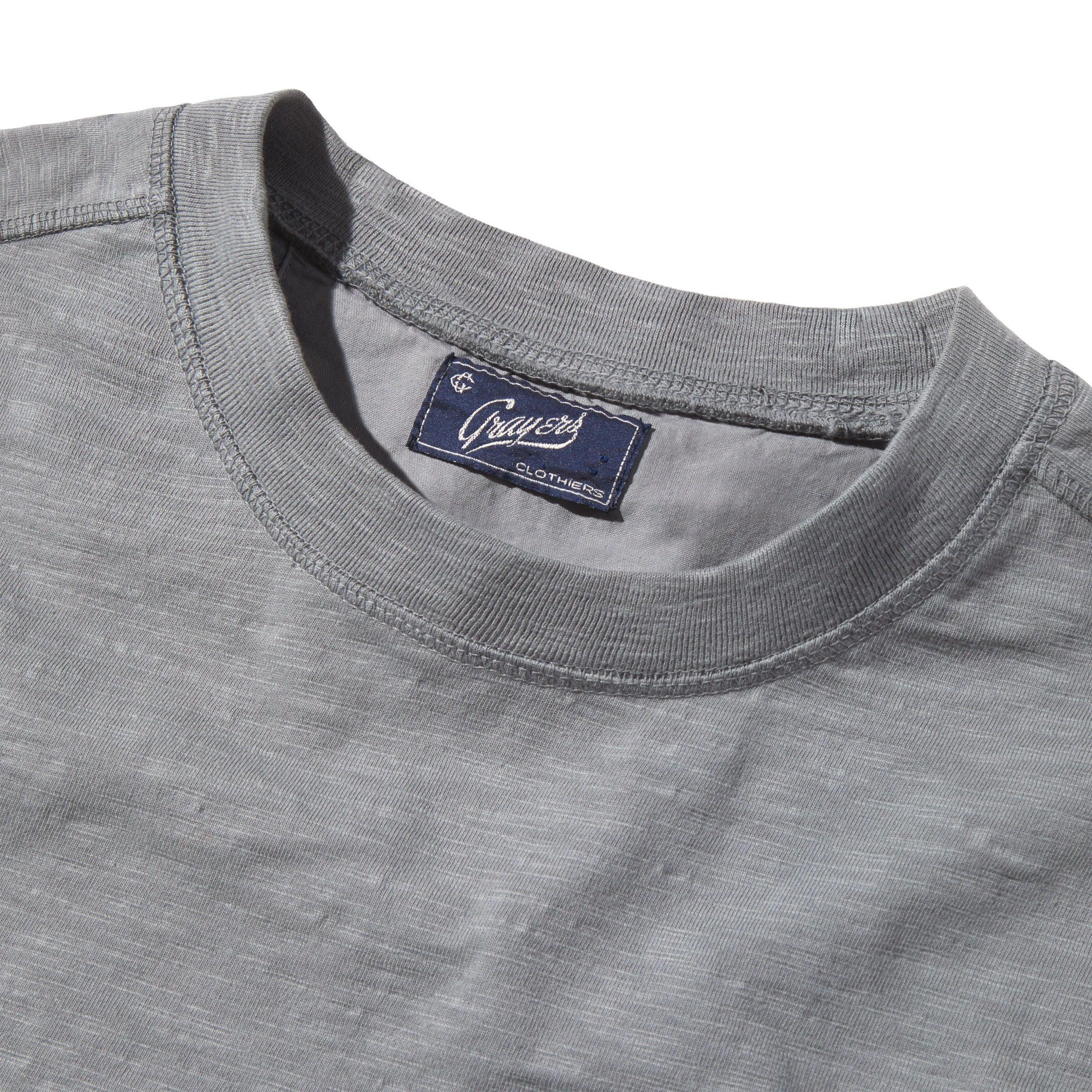 New Cooper Garment Dyed Pocket Tee - Moon Mist Product Image