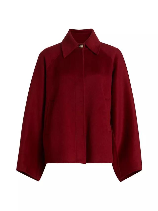 Wool & Cashmere Crop Coat Product Image