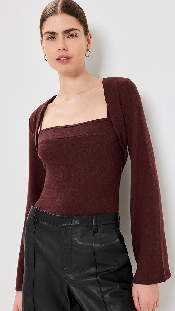 Reformation Chloe Knit Shrug Set | Shopbop Product Image