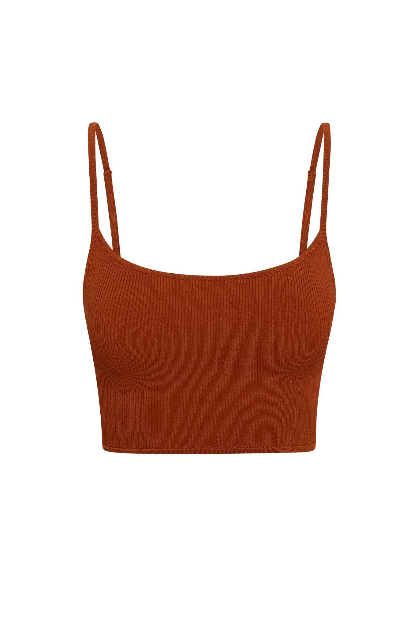 Beverly Hills Knitwear Top - Copper Rib Product Image