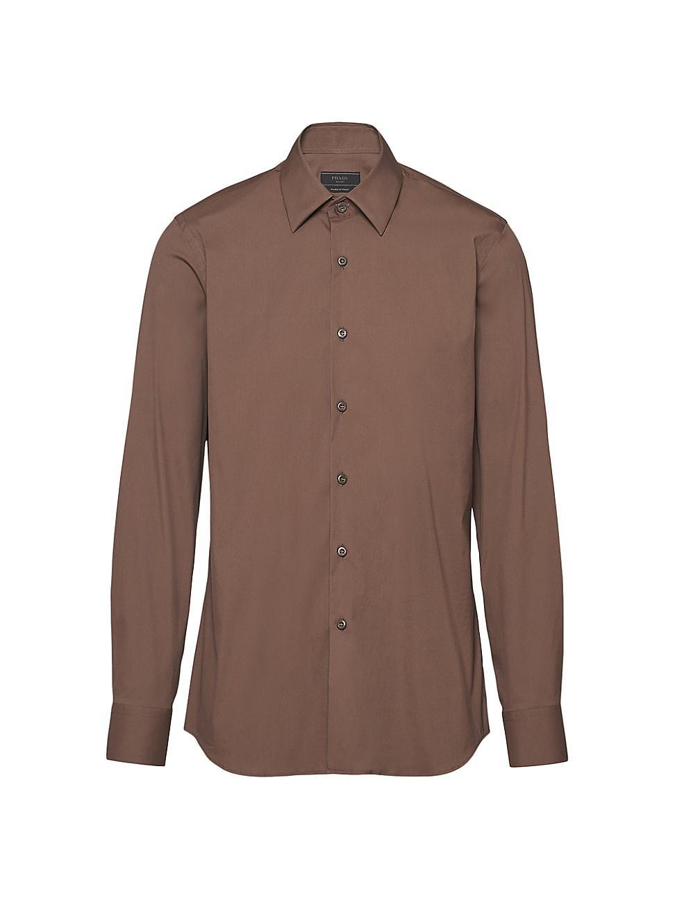 Mens Stretch Cotton Shirt Product Image