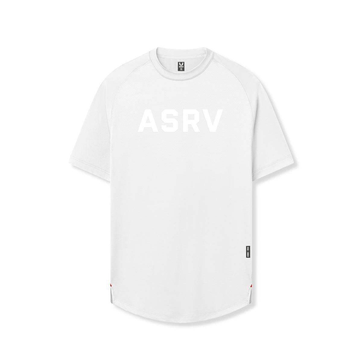 0660. AeroSilver® Established Tee - White "ASRV" Product Image