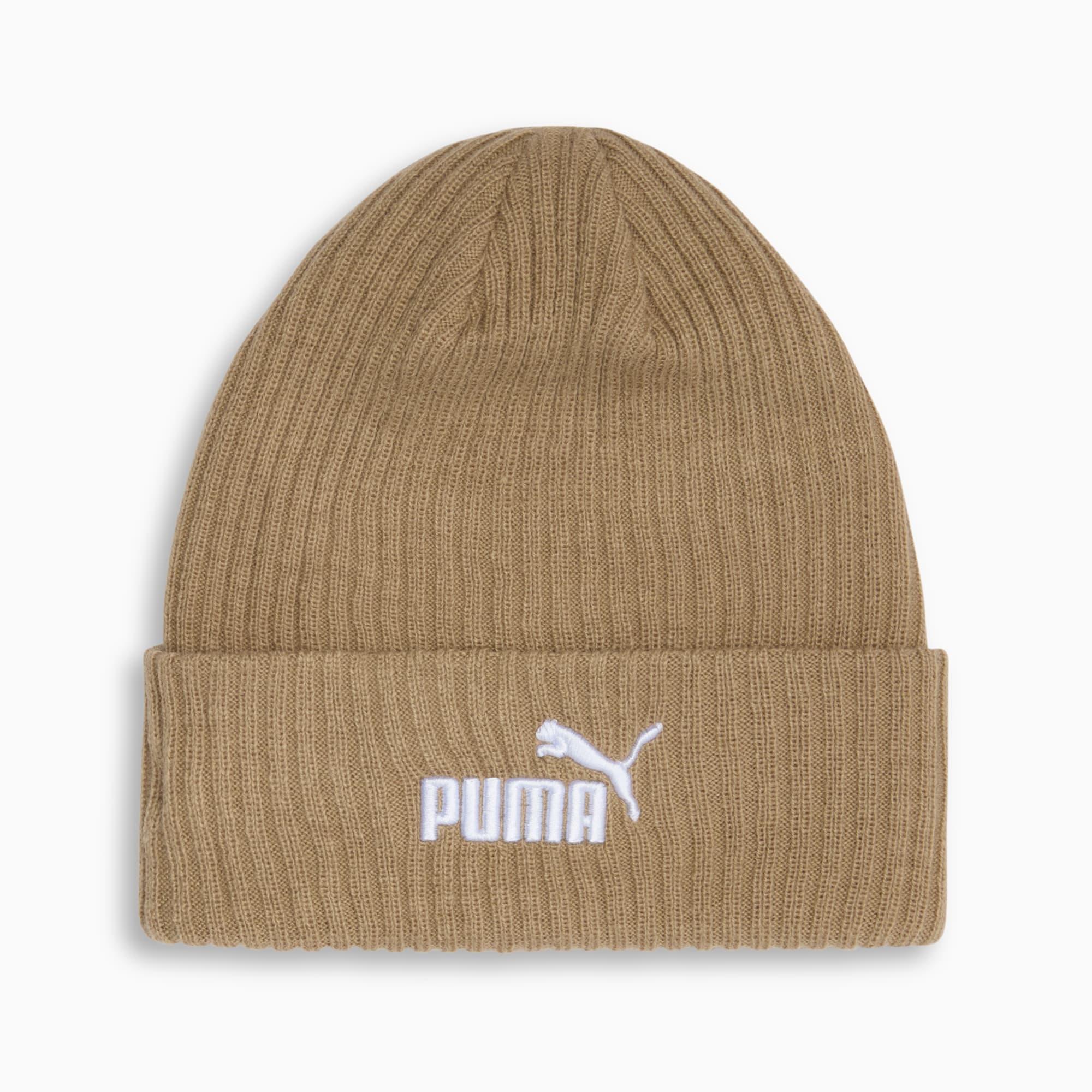 PUMA Logo Ribbed Cuff Beanie Product Image