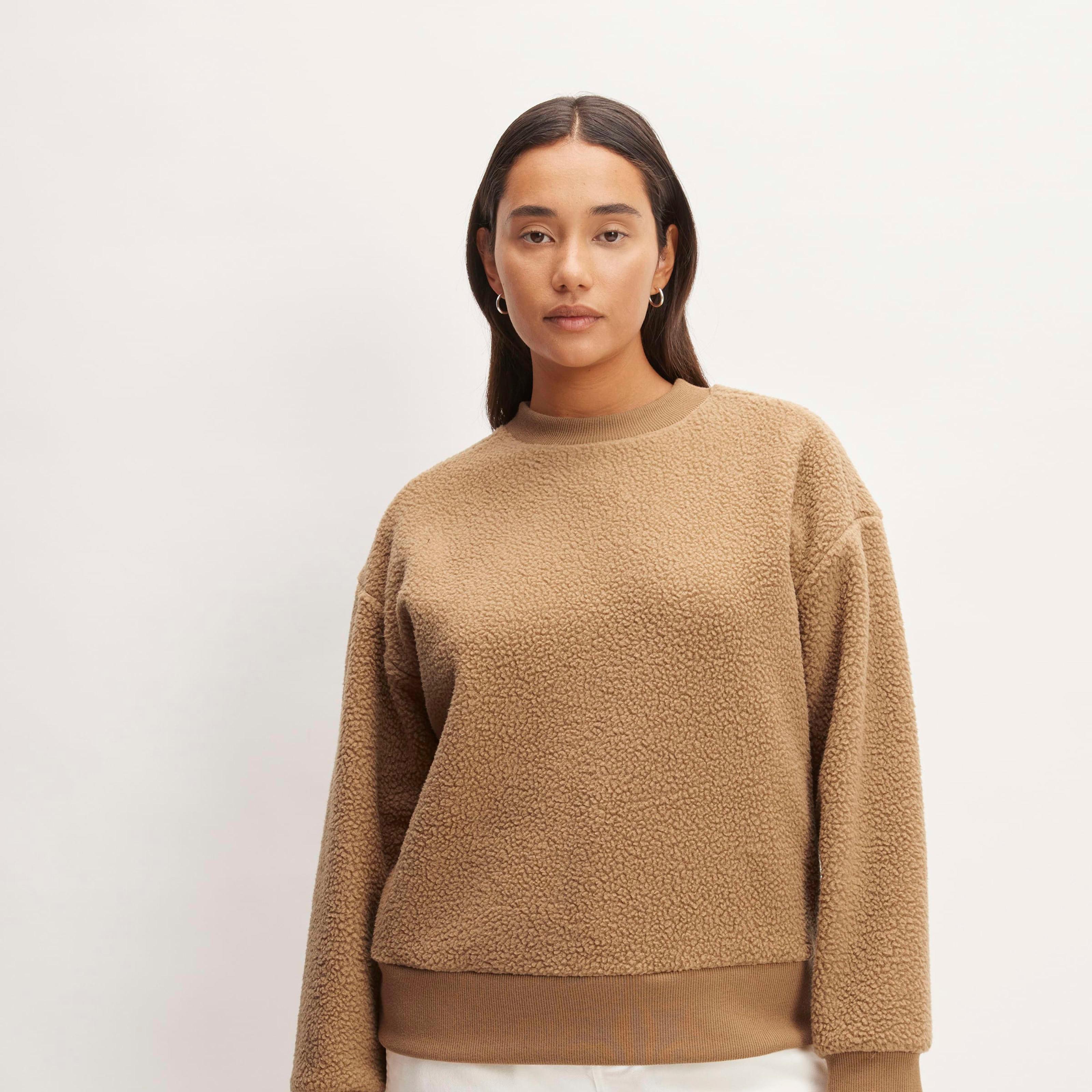 The ReNew Fleece Oversized Crew Product Image