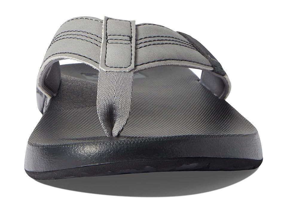 Reef Mens Cushion Phantom Flip Flops -Gray Product Image