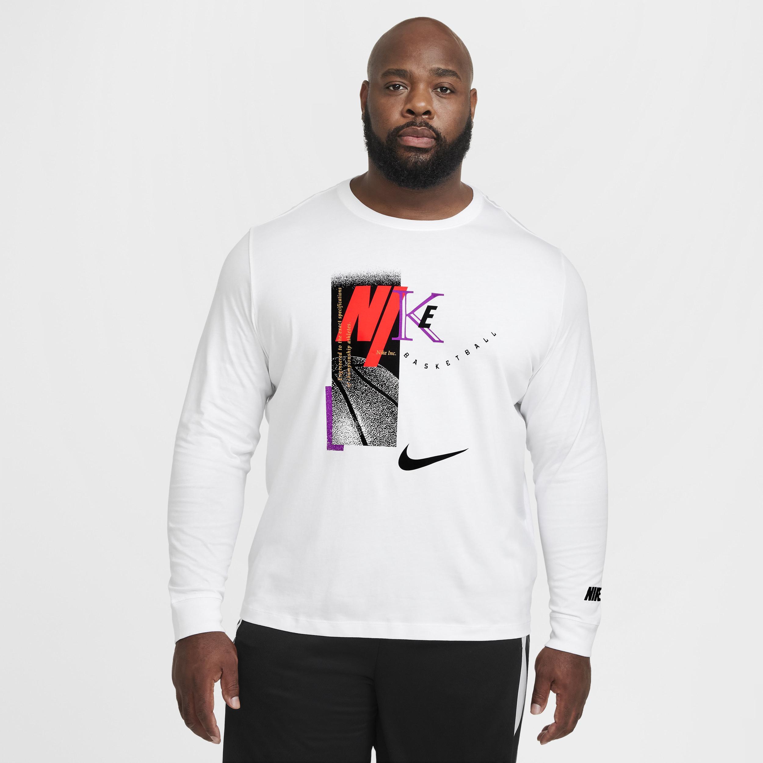 Nike Men's Long-Sleeve Basketball T-Shirt Product Image