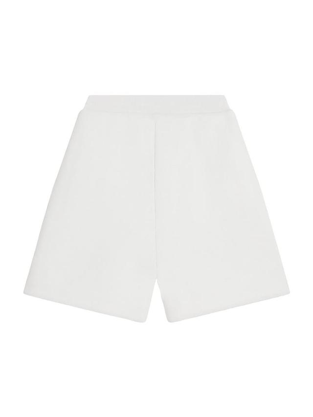 Womens Crepe High-Rise Slim-Fit Shorts Product Image