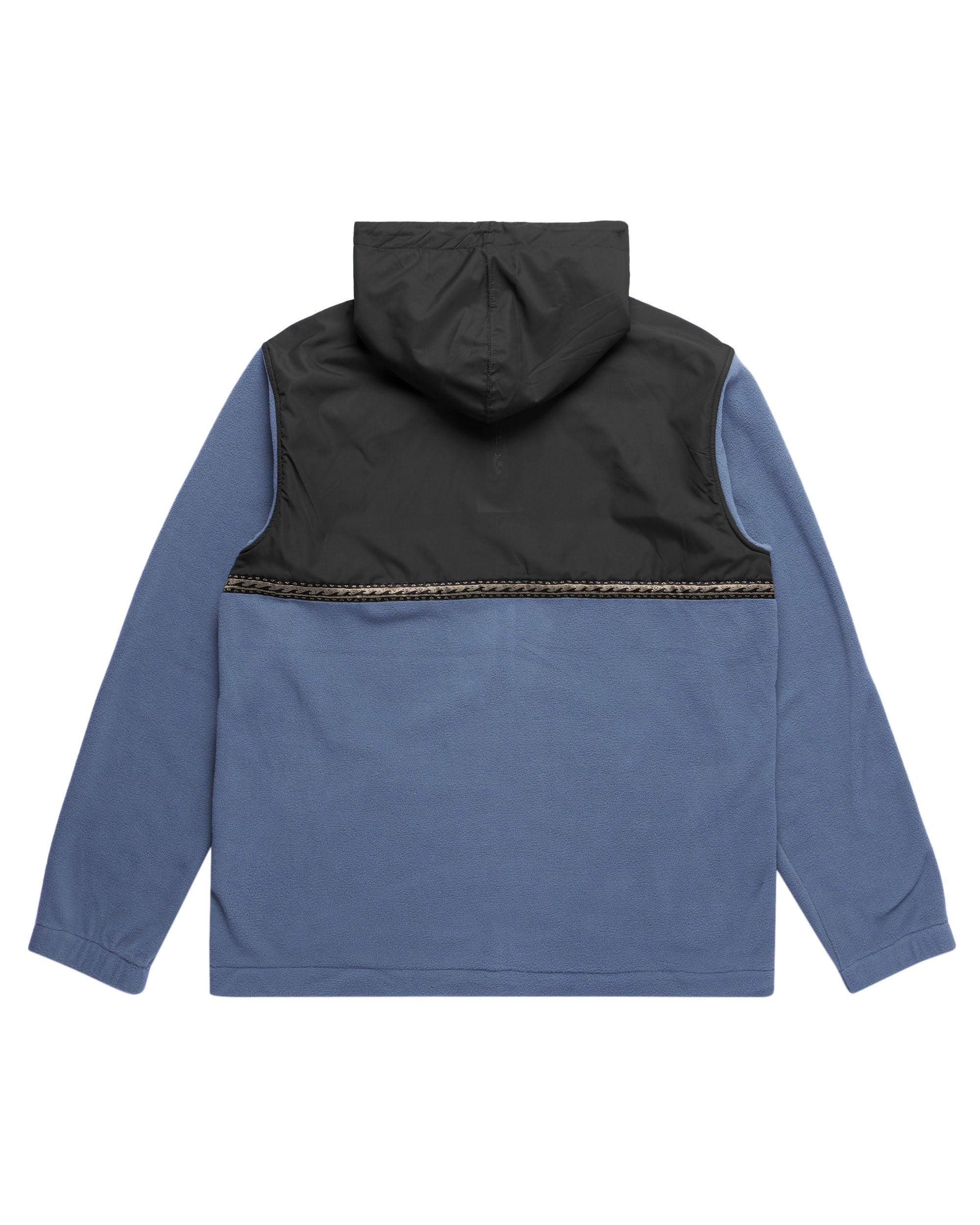 Boundary Lite Zip Hoodie - Slate Blue Male Product Image