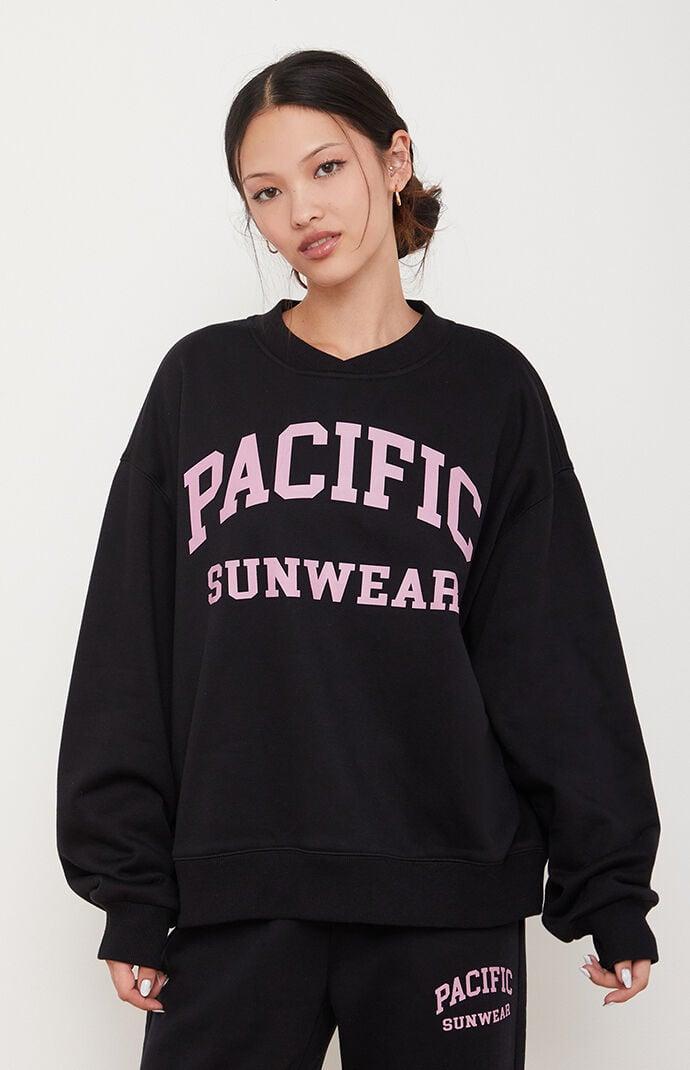 Women's Pacific Sunwear Varsity Crew Neck Sweatshirt product image