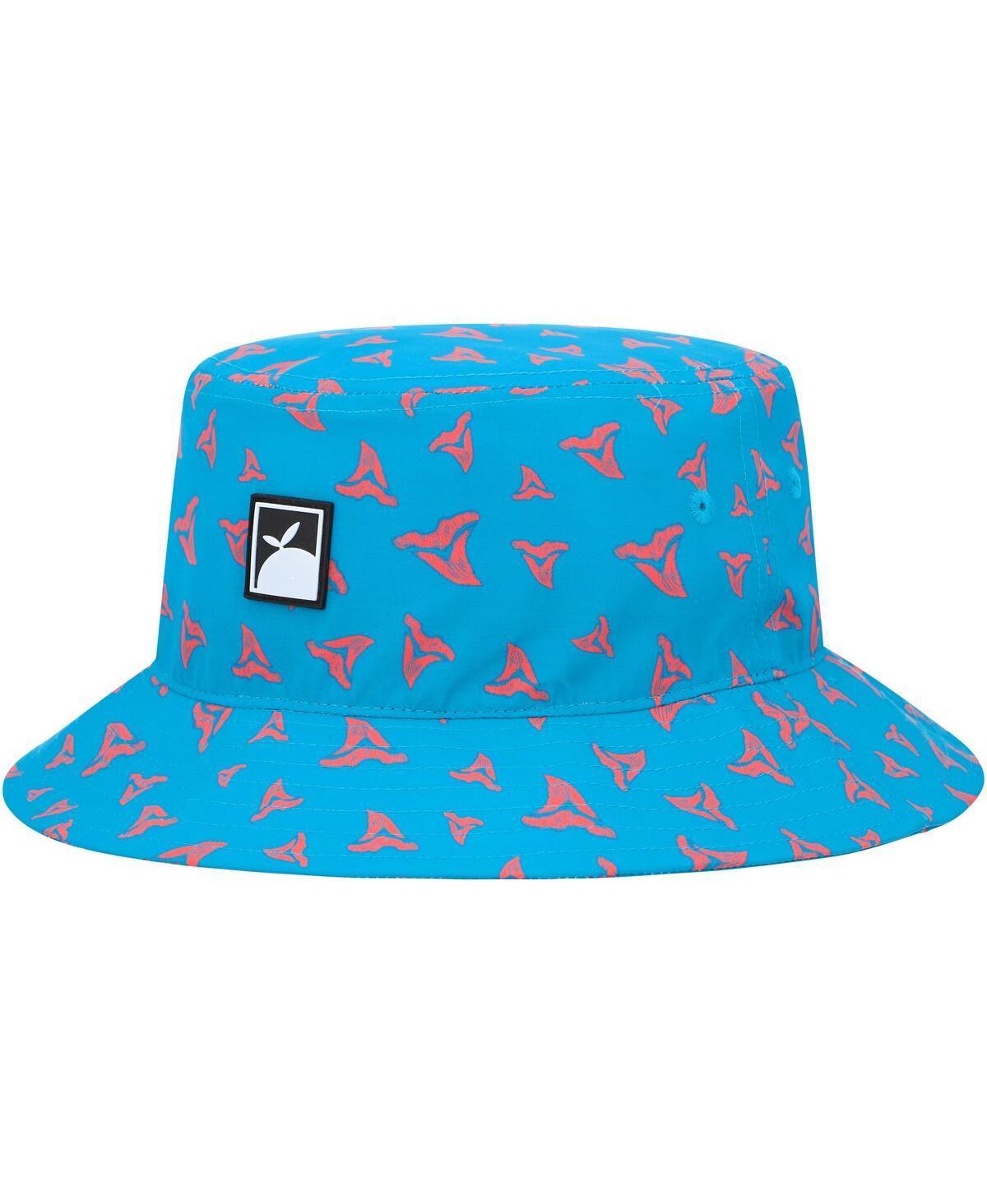 Mens Flomotion Blue Toothy Bucket Hat Product Image