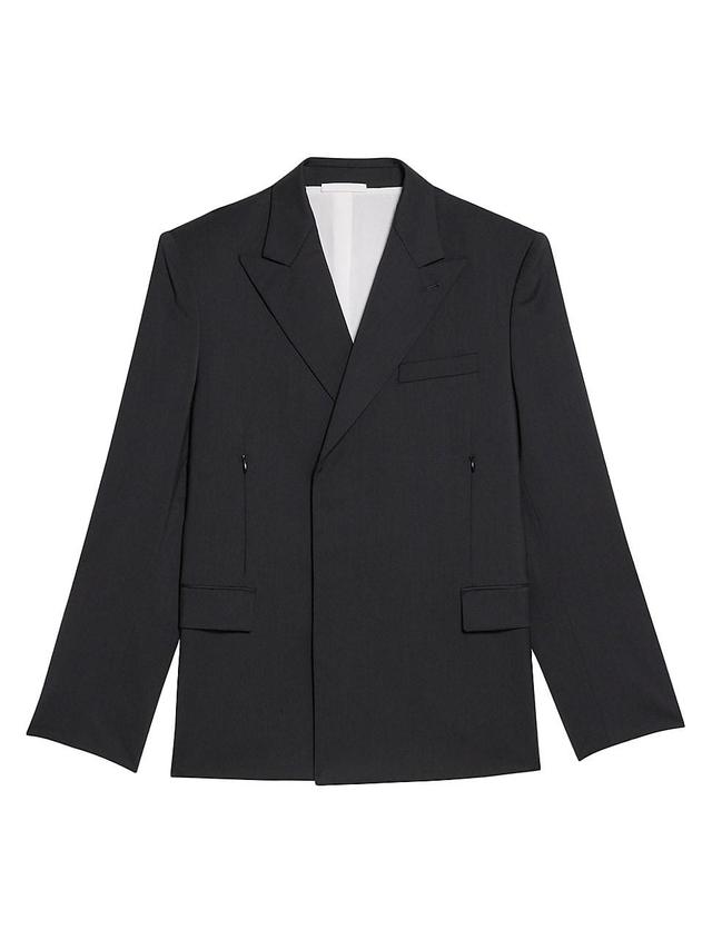 Mens Virgin Wool Car Blazer Product Image