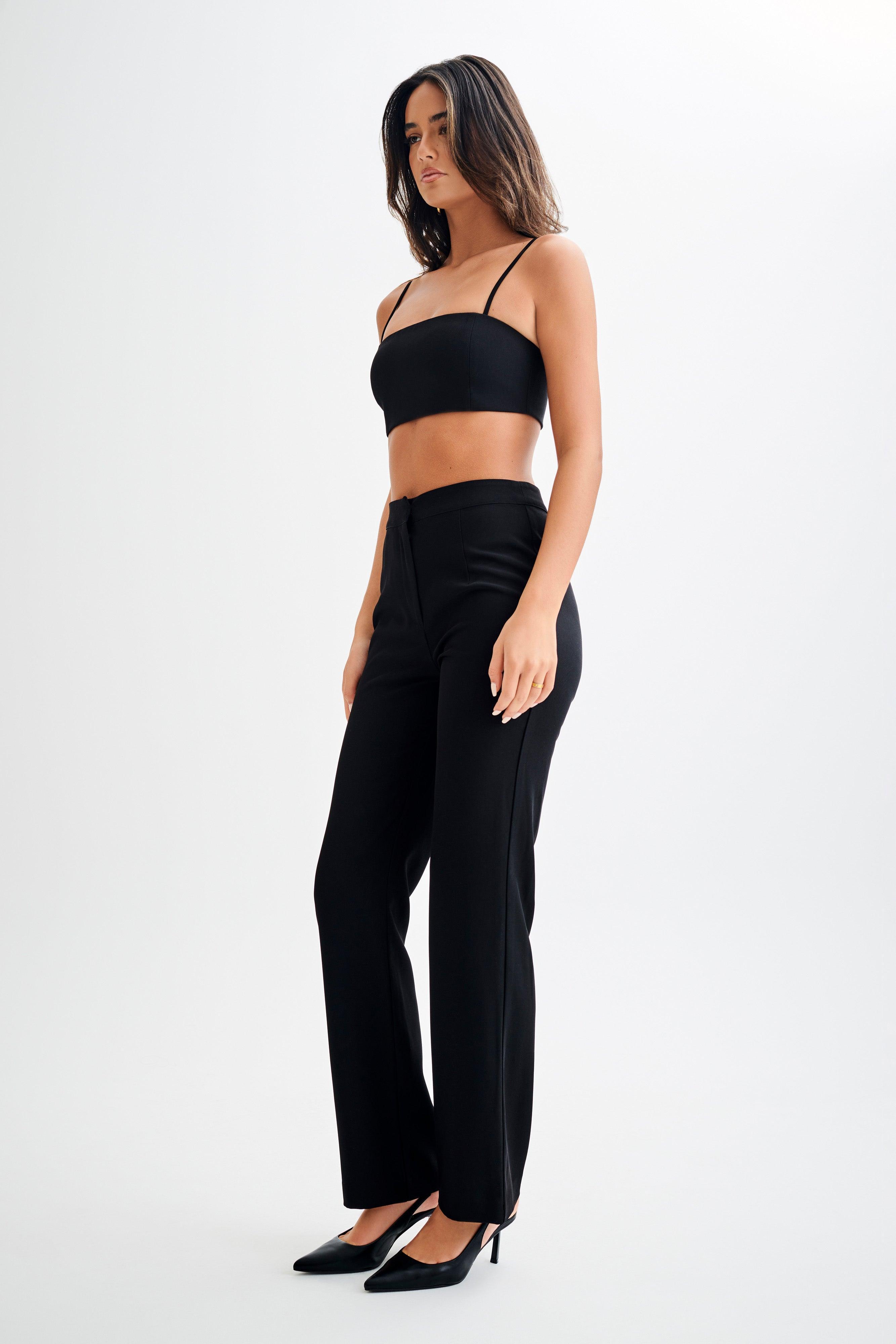 Allanah Straight Leg Pant - Black Product Image