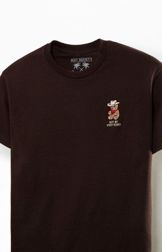 Riot Society Men's Cowboy Bear T-Shirt Product Image