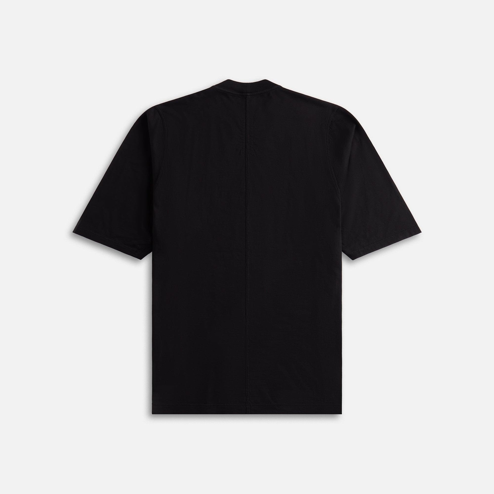 Rick Owens Ricamata Jumbo Tee - Black / Pearl Male Product Image