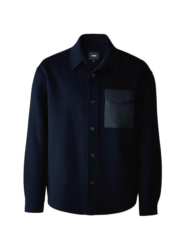 Mens Emmanuel Wool Overshirt Product Image