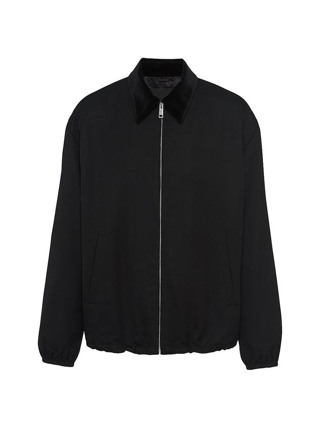 Mens Wool Blouson Jacket Product Image