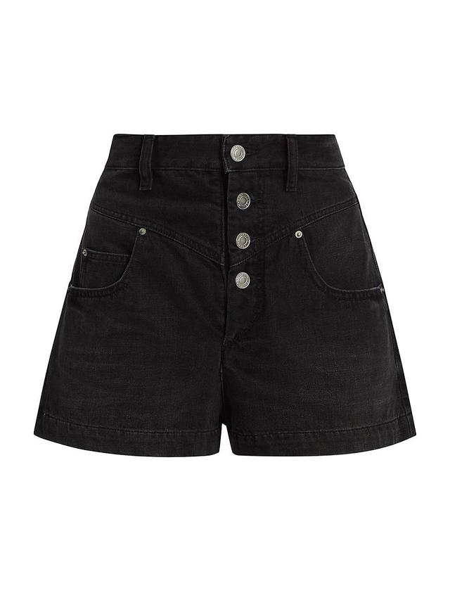 Womens Jovany Denim Shorts Product Image