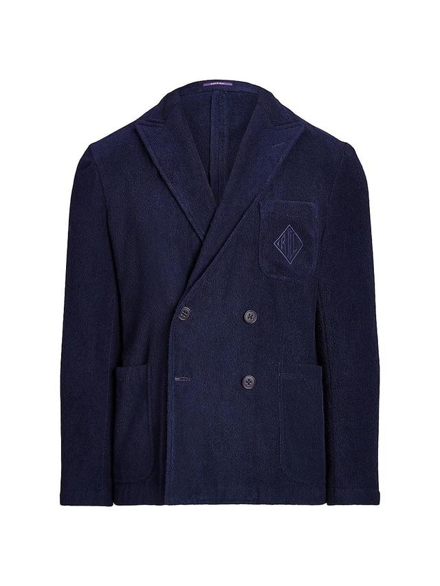 Mens Hadley Carlton Double-Breasted Terry Blazer Product Image