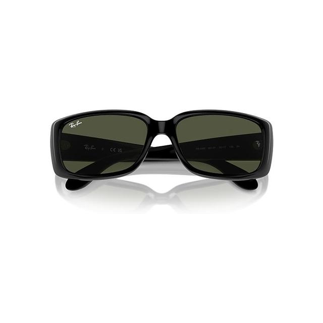 Ray-Ban Rb4389 Sunglasses Frame Green Lenses Product Image