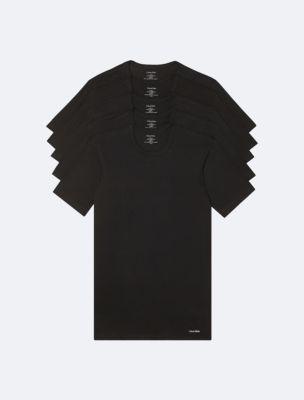 Cotton Slim Fit 5-Pack Crewneck T-Shirt Product Image