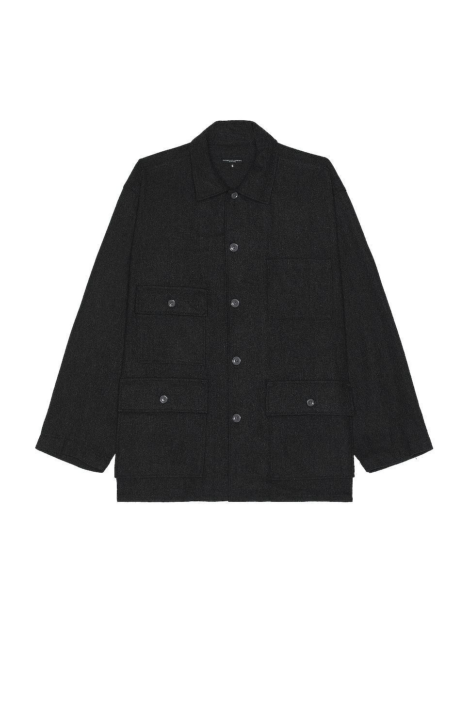 Engineered Garments Ba Shirt Jacket in Black Product Image