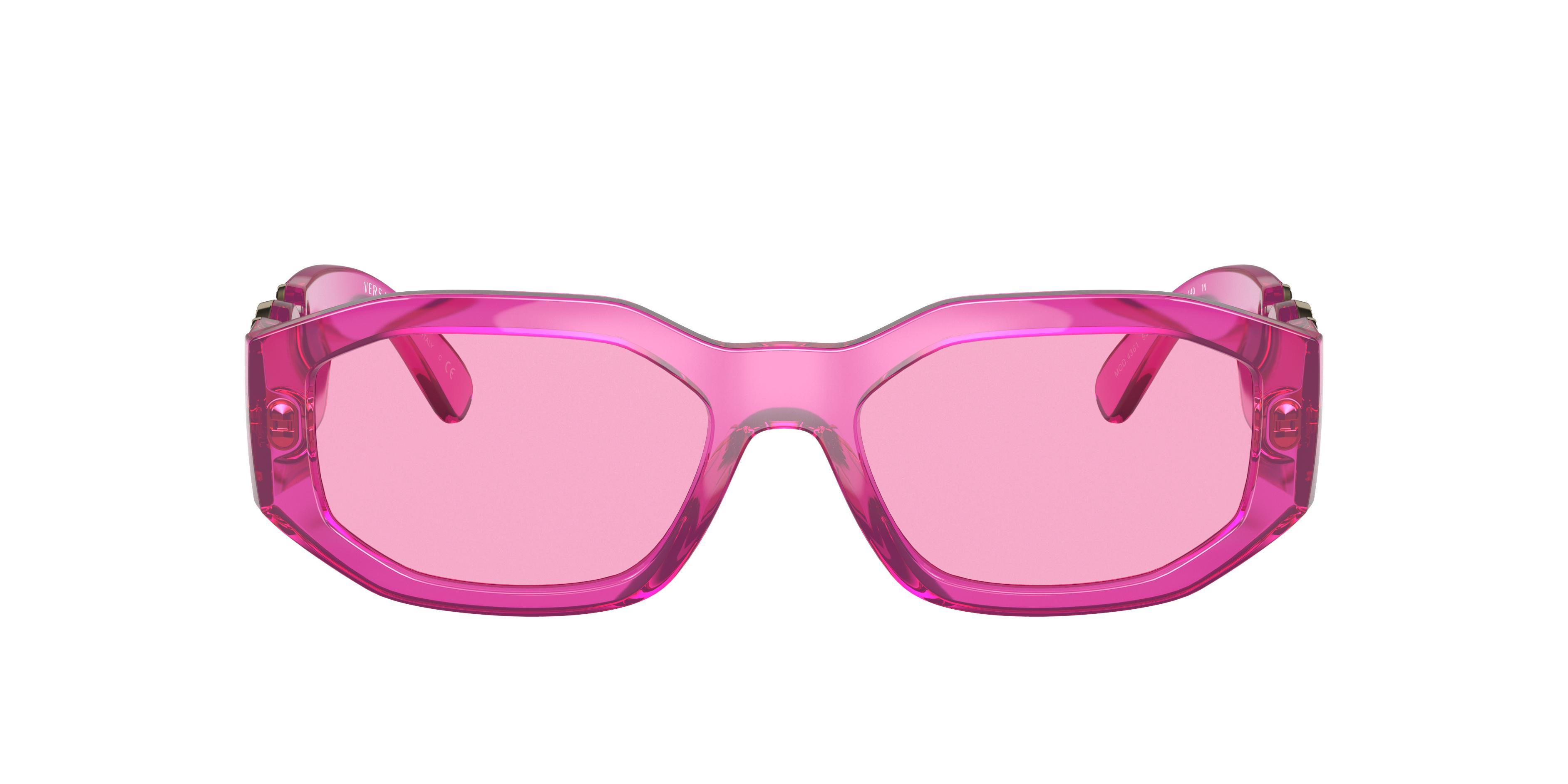 VERSACE Unisex Sunglass Ve4361 Biggie In Fuchsia Product Image