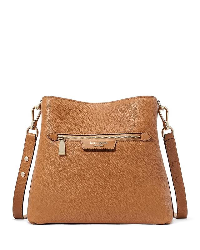 Womens Hudson Pebbled Leather Shoulder Bag Product Image