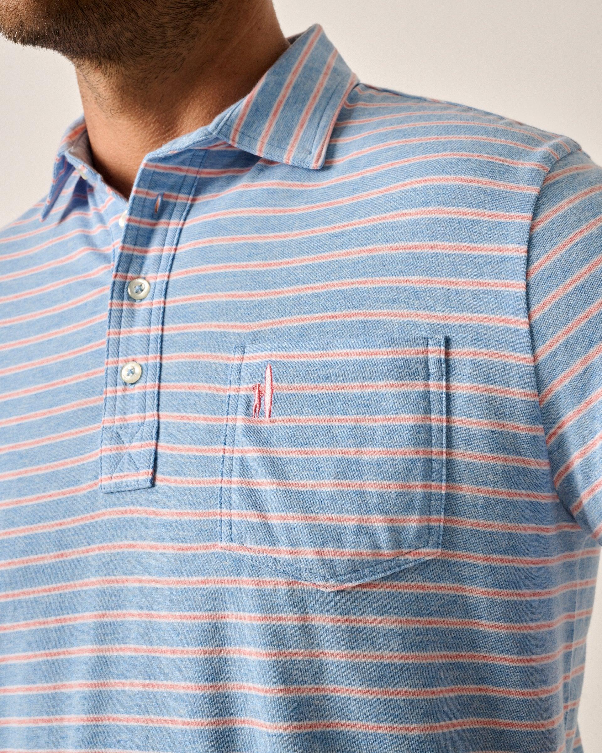 Original 4-Button Polo - Matthis Stripe Male Product Image