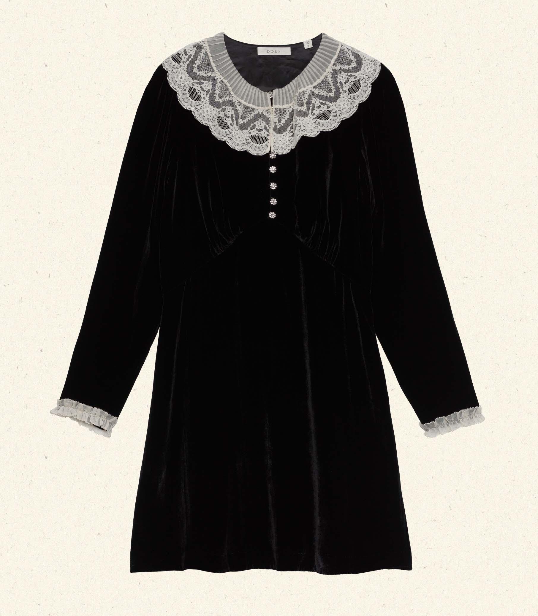 LISBETH DRESS -- BLACK Product Image