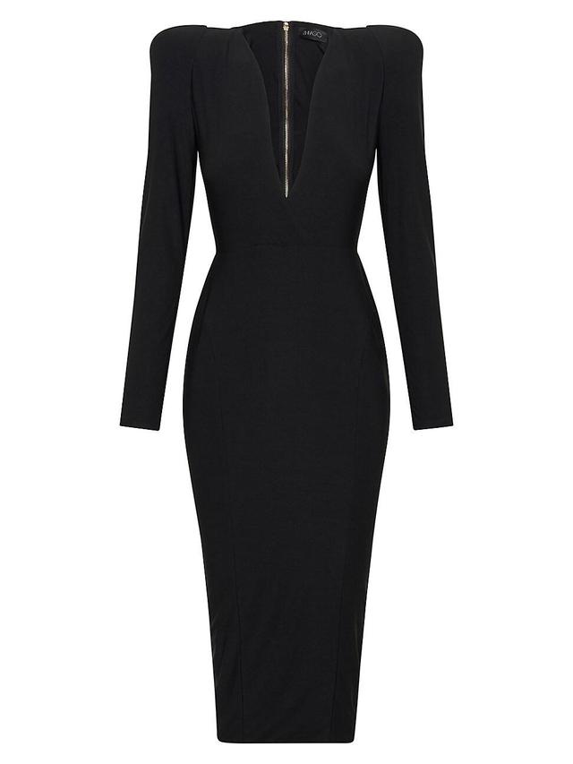 Womens Legacy Structured Midi-Dress Product Image