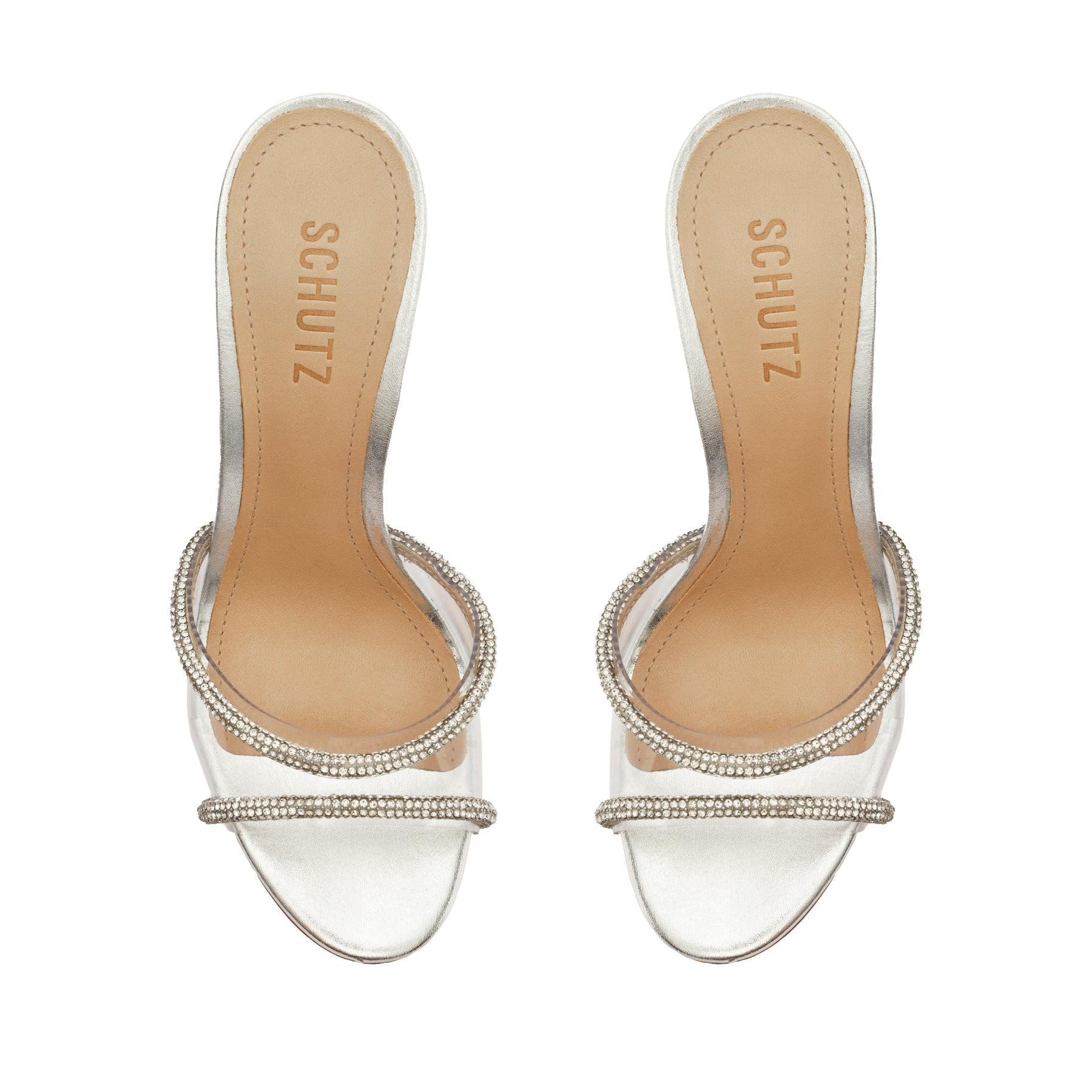 Aileen Metallic Nappa Sandal Product Image