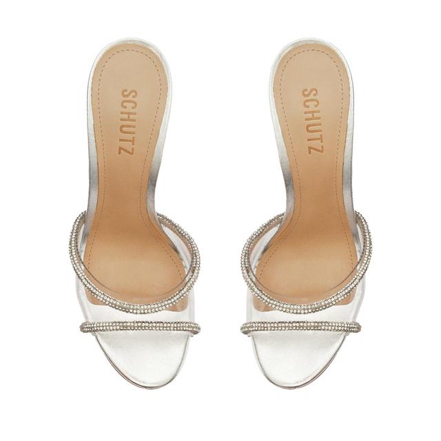 Aileen Metallic Nappa Sandal Product Image