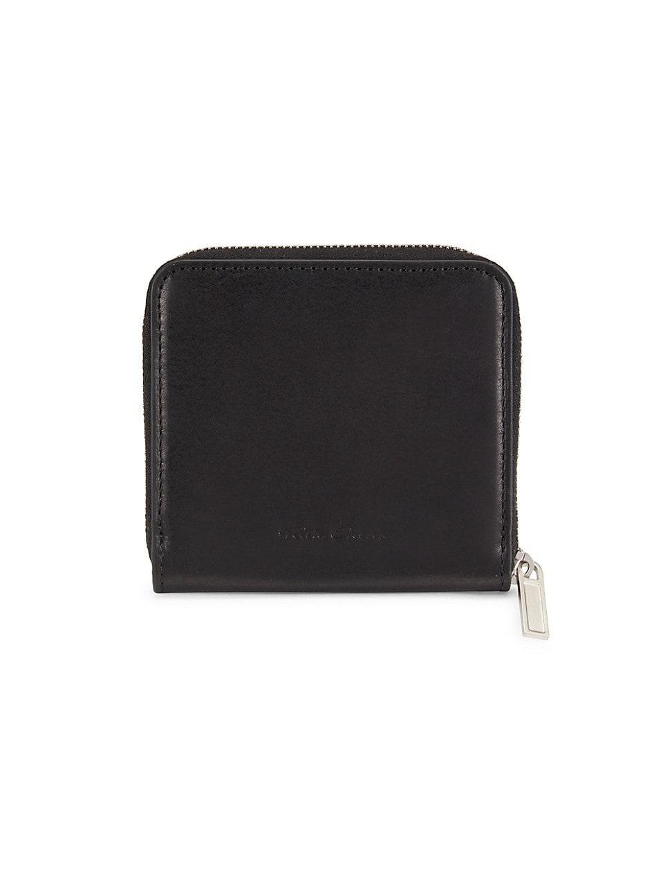 Mens Leather Zip Wallet Product Image