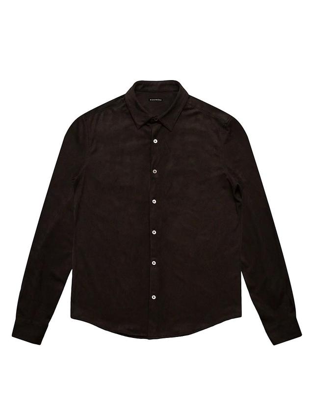 Monfrere Noir Button Front Long Sleeve Shirt Product Image