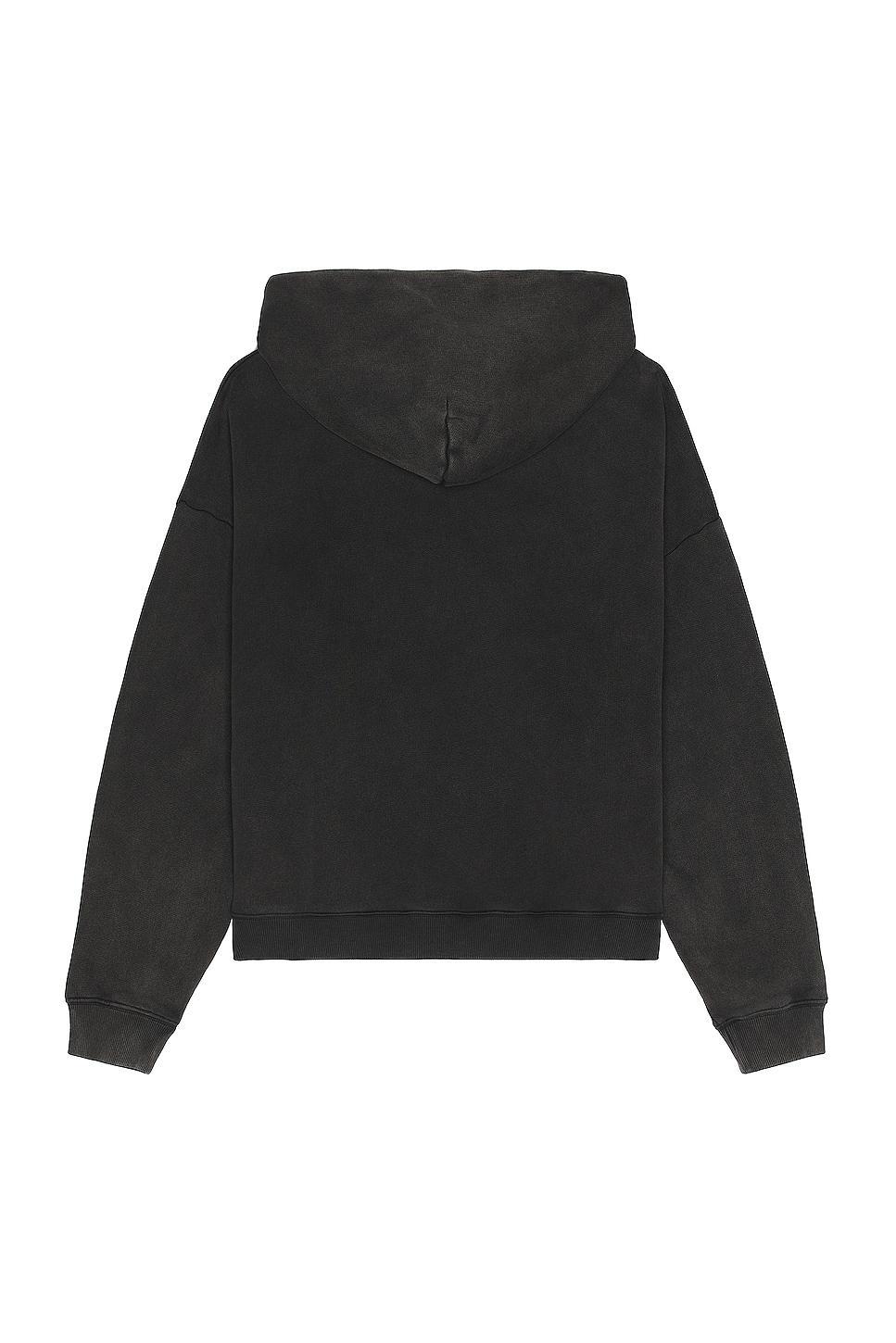 Acne Studios Faded Hoodie in Faded Black - Black. Size L (also in S, XL/1X). Product Image