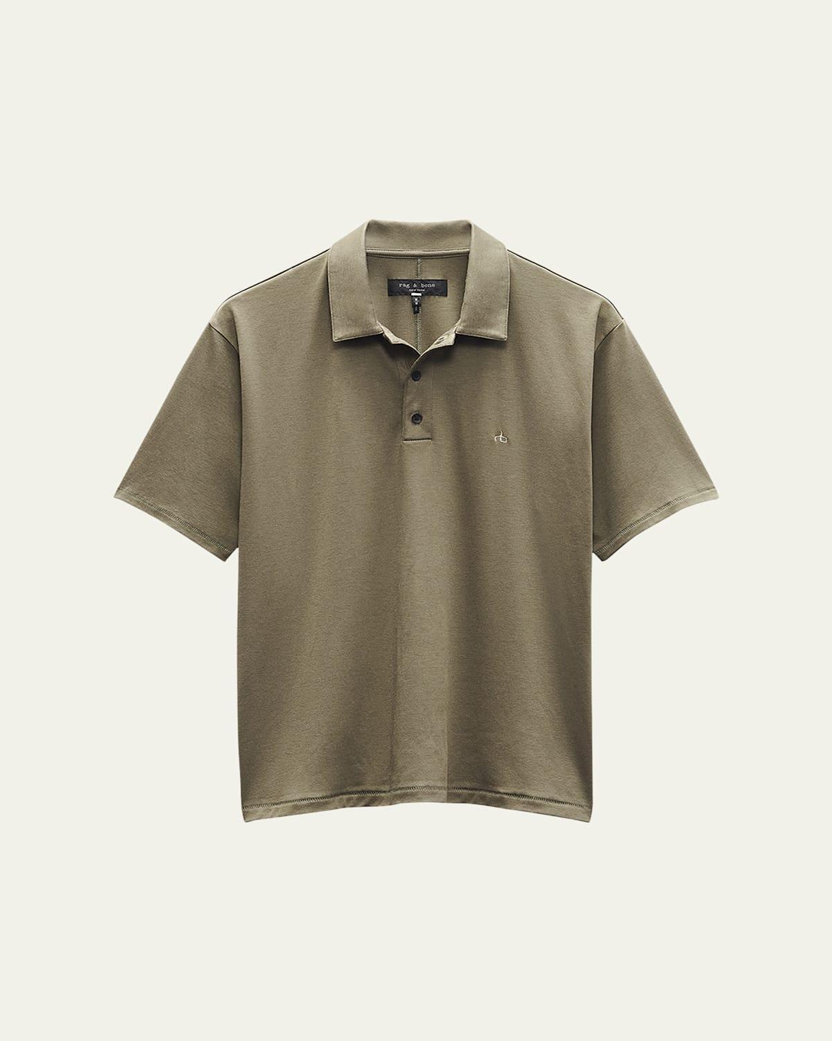 Mens Pima Cotton Polo Shirt Product Image