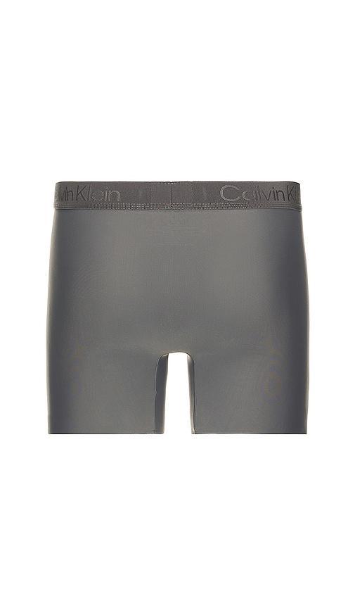 Calvin Klein Underwear Premium CK Black Micro Boxer Brief in Grey. Product Image