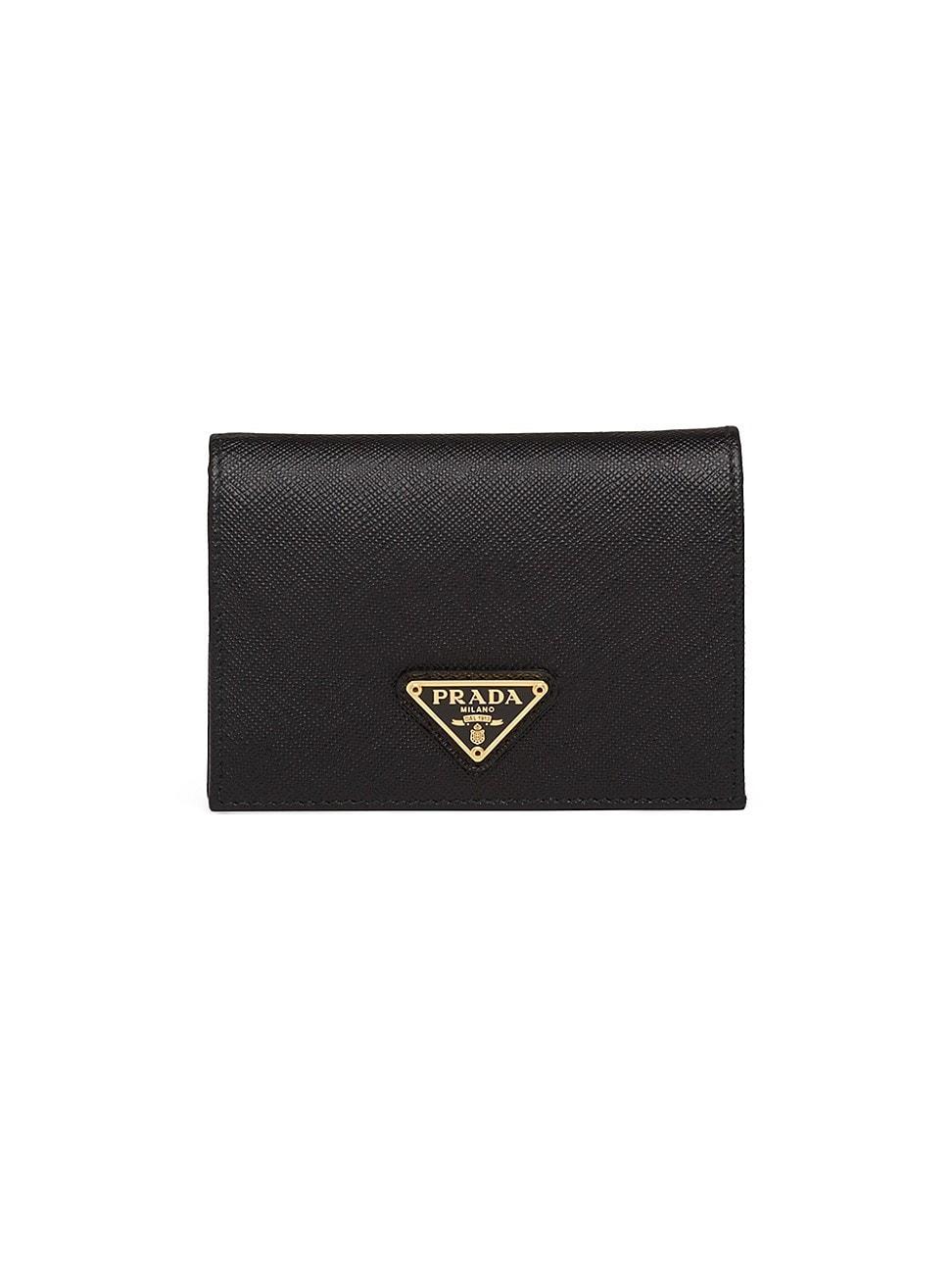 Womens Small Saffiano Leather Wallet Product Image